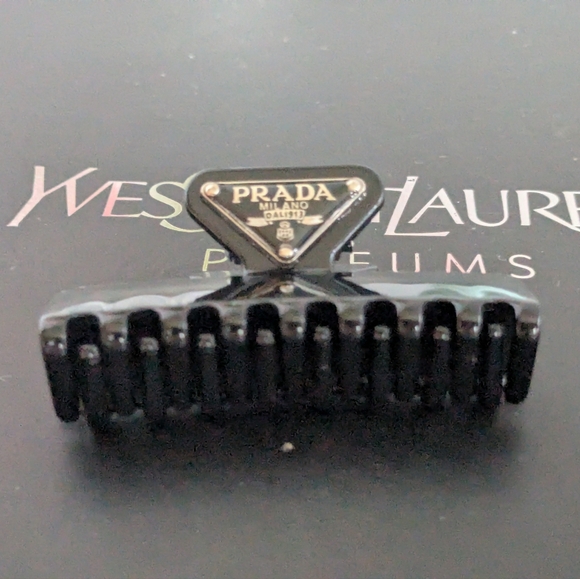 Prada Black Hair Clip - Picture 3 of 5